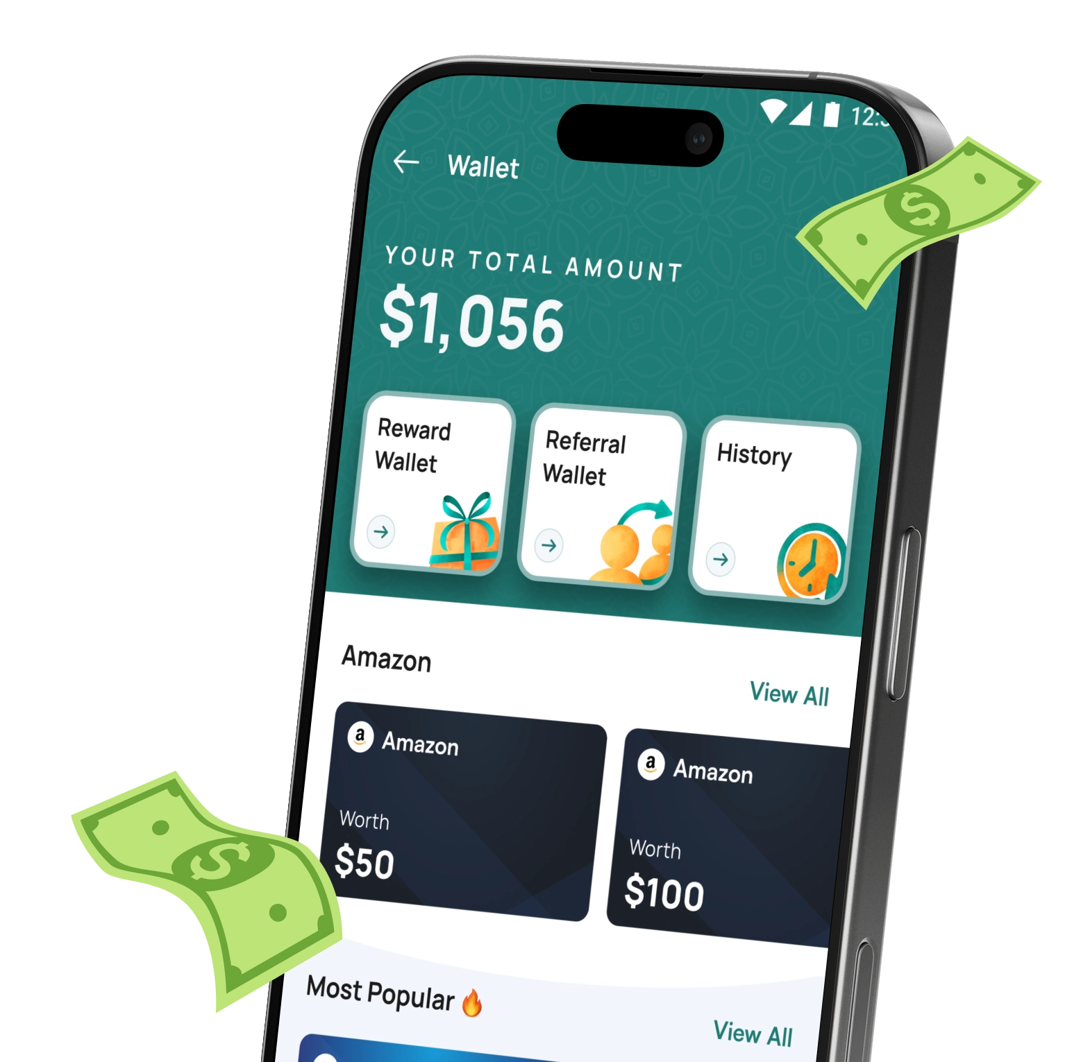 Cash'D App Interface